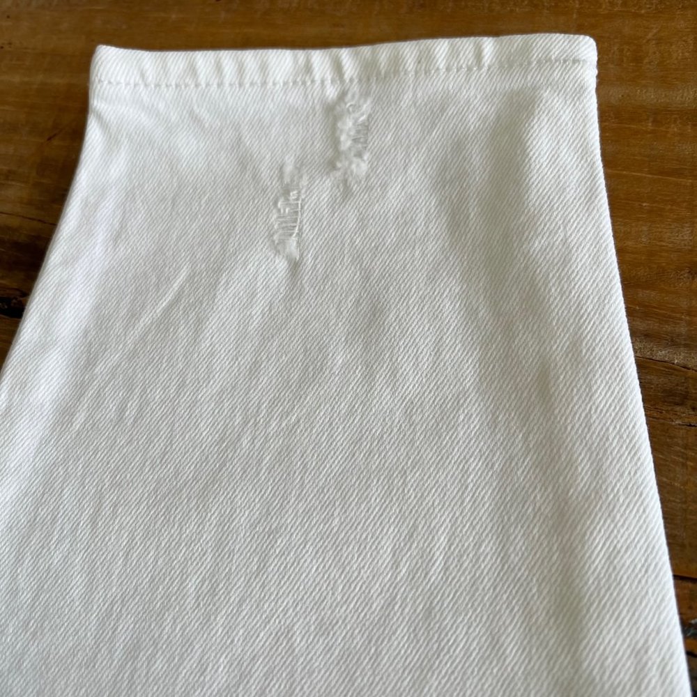 NWT Sanctuary Social Ankle Skinny Standard Rise White Jeans - Picture 6 of 9